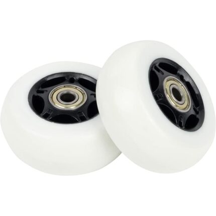 Wheels for Razor Crazy Cart - Premium 76mm x 30mm Crazy Cart V7+ Replacement Wheels (Set of 2) for Crazy Cart XL V3+ Razor Part W25143401048