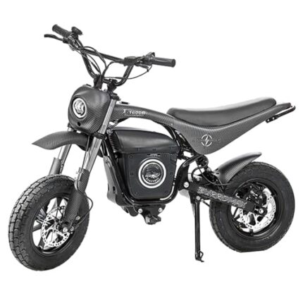 Burromax TT1600R, 1600w 52v Lithium Ion, 4 Speeds, 32 Mph, Up to 350lb Rider, Electric Mini Bike